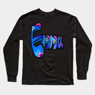 Emma first name Long Sleeve T-Shirt